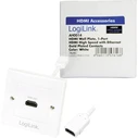 Αντάπτορας Logilink wall socket HDMI in to HDMI out