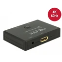Αντάπτορας Delock Umschalter Displayport 2-1 Bidirectional 4K 60Hz