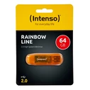 USB Flash 64GB Intenso 2.0 Rainbow Line