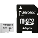 Κάρτα Μνήμης Micro-SDHC 32GB Transcend USD300S-A w/Adapter