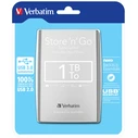 Εξωτερικός Σκληρός Δίσκος 2,5 1TB Verbatim Store N Go Portable USB 3.0 Silver