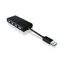 USB Hub 4 Port IcyBox USB 3.0 IB AC6104 B Aluminium