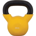 Kettlebell με επένδυση Βινυλίου 8kg (κίτρινο)