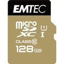 Κάρτα Μνήμης Micro SDXC 128GB Emtec CL.10 Gold