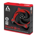 Case Fan 12cm Arctic BioniX P120 PWM PST Red