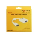 Αντάπτορας Delock HDMI to VGA White
