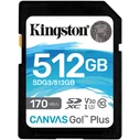 Κάρτα Μνήμης SD 512GB Kingston Canvas Go Plus