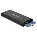 Θήκη Σκληρού Δίσκου DeLOCK 42614 SSD Black