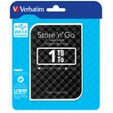 Εξωτερικός Σκληρός Δίσκος 2,5 1TB Verbatim USB 3.0 Store'n Go Gen2 Black