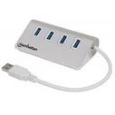USB Hub Manhattan 4 Port 4x USB3.0