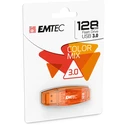 USB Flash 128GB Emtec C410 USB2.0 Color Mix orange