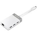 USB Hub TRENDnet USB C Gigabit Ethernet 3x USB 3.0