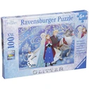 Puzzle Ravensburger Disney Frozen Glittery Snow 100 pcs XXL