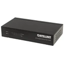Network Switch 5-Port Intellinet PoE+ Gigabit Ethernet 60W Desktop