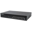 Network Switch 8-port Intellinet GE Desktop PoE+