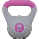 Kettlebell με επένδυση βινυλίου 2kg (Ροζ)
