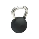 Kettlebell με επένδυση Λάστιχου και Λαβή Χρωμίου 4kg