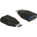 Αντάπτορας Delock USB to USB-C W/M Black
