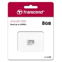 Κάρτα Μνήμης microSDHC 8GB Transcend 300S Class 10