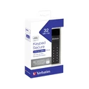 USB Flash 32GB Verbatim Secure Keypad USB 3.1