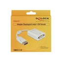 Αντάπτορας Delock DP to DVI M/F White