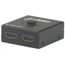 Splitter Manhattan 4K bi-direktionaler 2-Port HDMI Passive