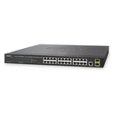 Network Switch 24-Port Planet Layer 2 Managed Gigabit Ethernet +