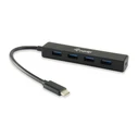 USB Hub Equip 3.1-C USB 3.0, 4Port, Black
