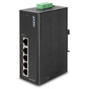 Network Switch Planet 5-Port Industrial Ethernet w/ 4 PoE (-40~75