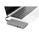 Docking Station Digitus USB3.0/C 8Port Travel 4K Grey