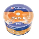 DVD-R Verbatim DVD-R Matt Silver 50 Pack Wrap Spindle