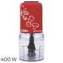 Πολυκόφτης Osio OMC-2312R 2 λεπίδες 400W Red