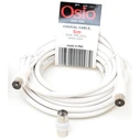 Καλώδιο Κεραίας Osio OSK-1340 male to male και female αντάπτορα, 5m