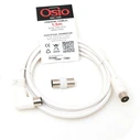 Καλώδιο Κεραίας Osio OSK-1320 male to female 1.5m (no adapter)