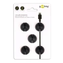 Οδηγοί καλωδίων Goobay 95040 5pcs Black