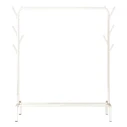 Κρεμάστρα Δαπέδου από Μέταλλο Λευκή 110x40x150cm 123908