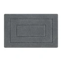 Πατάκι Μπάνιου Home Use HUH-0203, Αντιολισθητικό, 50 X 80cm, Γκρι