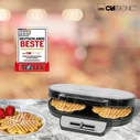 Βαφλιέρα Clatronic 263934 waffle iron 2 Gray 1200 W