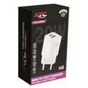 Φορτιστής Πρίζας ATC-CHF5a Mini PD Fast Charger 20W Λευκό