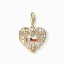 Γυναικείο Charm Thomas Sabo Ic12365-565-7 (2cm) από Ασήμι Golden