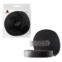 Αυτοκόλλητη Ταινία Idol 1991 Μαύρη Velcro (8323973) για οργάνωση καλωδίων 25?1.2mm μήκους 10m