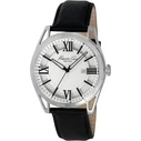 Ανδρικό Ρολόι Kenneth Cole Ikc8072 (44mm) Δερμάτινο Λουράκι Μαύρο