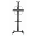 Βάση Τηλεόρασης Gembird Aluminum Floor Stand With Caster Wheels 37?-70? Black