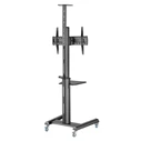 Βάση Τηλεόρασης Gembird Aluminum Floor Stand With Caster Wheels 37?-70? Black