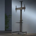 Βάση Τηλεόρασης Gembird Aluminum Floor Stand With Caster Wheels 37?-70? Black