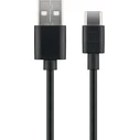 Generic Μετατροπείς Αντάπτορες Καλώδιο USB C σε USB A 2.0 2 μέτρα μαύρο