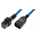 ACT Connectivity Μετατροπέας Powercord C19 IEC Lock C20 3m Blue