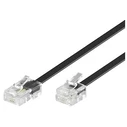 MicroConnect Καλώδια Δικτύου RJ11 RJ45 1M M M Black 6P 4C 8P 4C