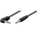 Καλώδια Μετατροπείς 3 5mm Minijack Cable 0 5m 90 Male Male