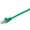 MicroConnect Network Cable UTP CAT5e 0.25M Green PVC